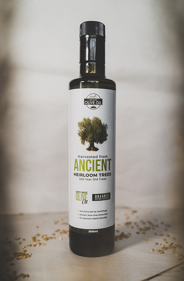 Olive Oil - from Ancient Heirloom Trees - 500ml | Joseph's Organic