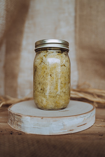 Homemade Sauerkraut- Rich in Probiotics
