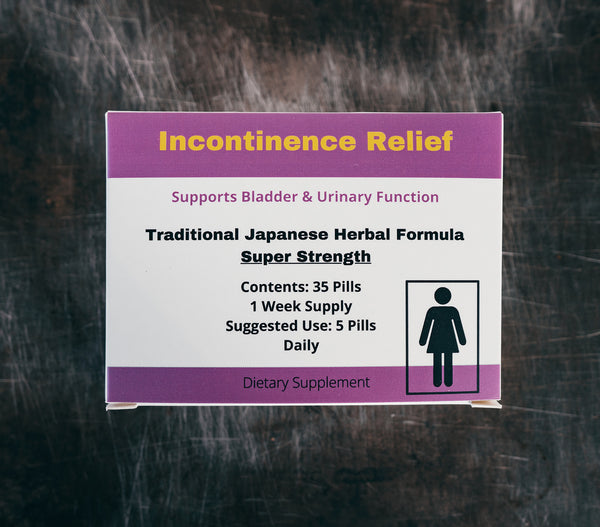 Urinary Incontinence - Herbal Supplement for Women.
