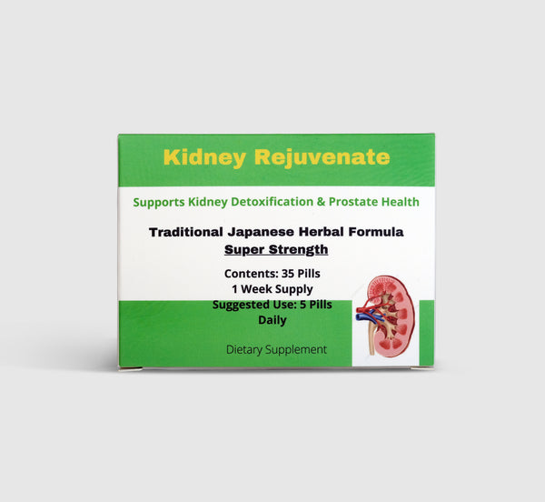 Kidney Rejuvenate: One-Week Kidney and Liver Rejuvenation Herbal Formula- Based on Japanese Medicine.