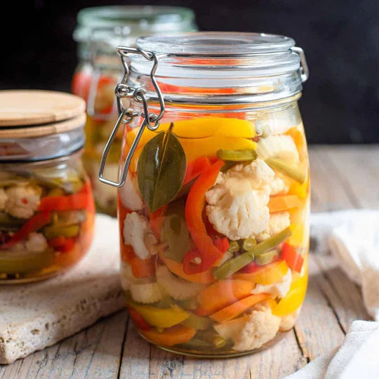 Fermented Italian Vegetables- Spicy - Rich in Probiotics