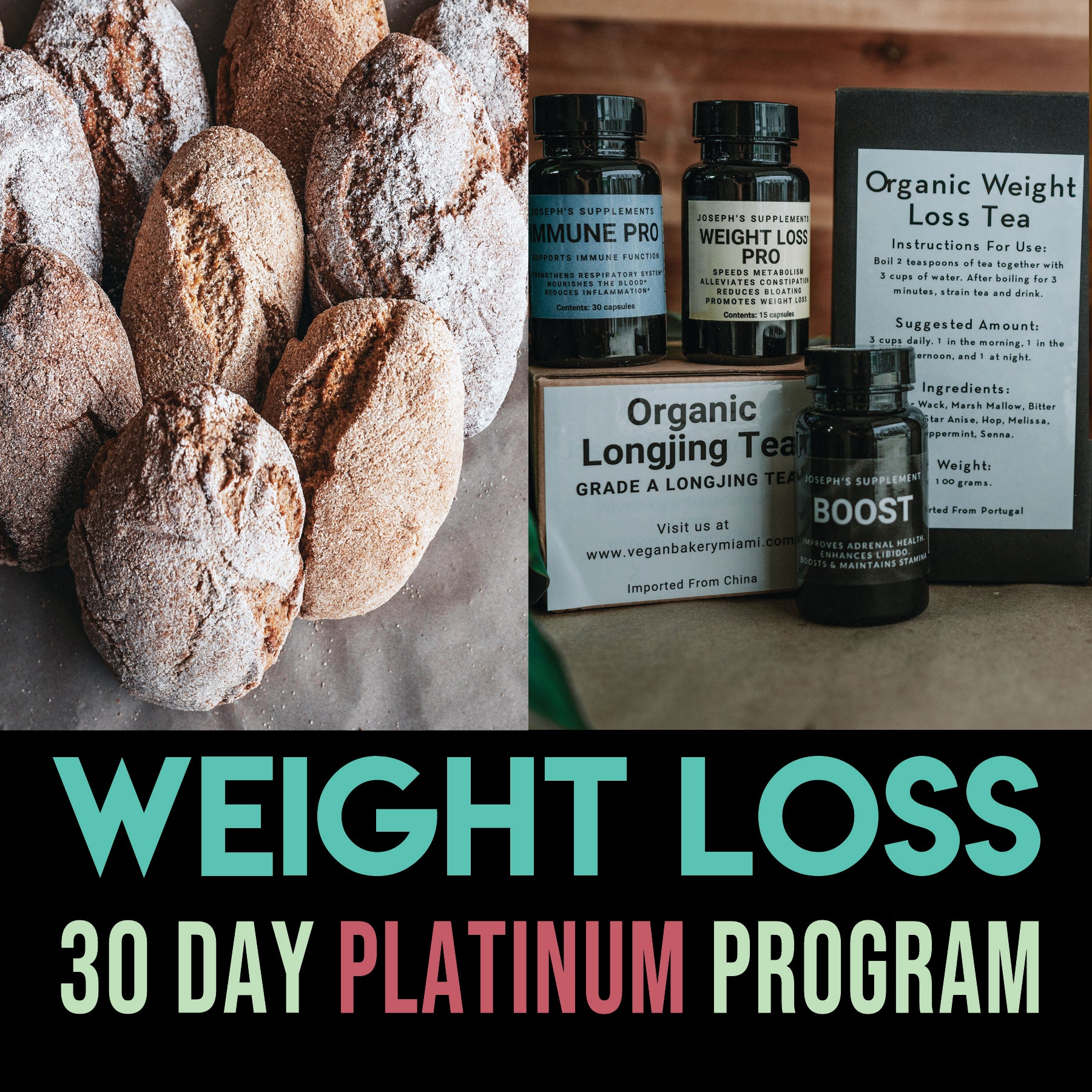Weight Loss Support Diet Plan Platinum Plan Joseph's Organic